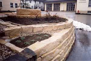 Muschelkalkmauer